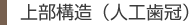 上部構造（人工歯冠）